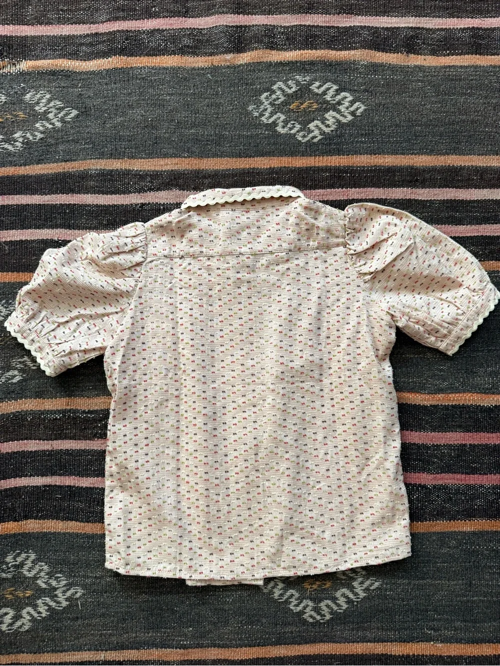 Misha And Puff Bernadette Floral Puff-Sleeve Blouse